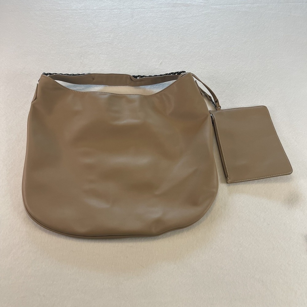 Urban Expressions Light Tan Tote Satchel Hobo Bag With Wallet Chain Strap Macy's